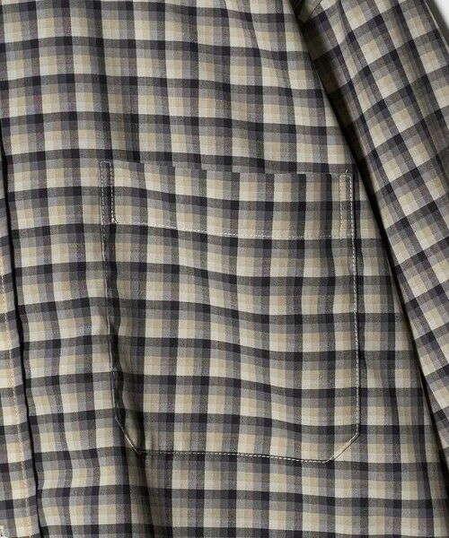 BEAUTY&YOUTH UNITED ARROWS / ビューティー&ユース ユナイテッドアローズ シャツ・ブラウス | ポリエステルウール ローンチェックシャツ | 詳細11