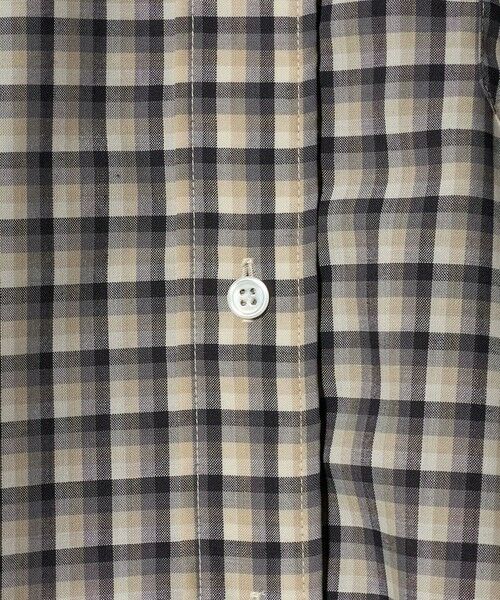 BEAUTY&YOUTH UNITED ARROWS / ビューティー&ユース ユナイテッドアローズ シャツ・ブラウス | ポリエステルウール ローンチェックシャツ | 詳細12