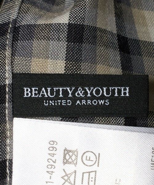 BEAUTY&YOUTH UNITED ARROWS / ビューティー&ユース ユナイテッドアローズ シャツ・ブラウス | ポリエステルウール ローンチェックシャツ | 詳細13