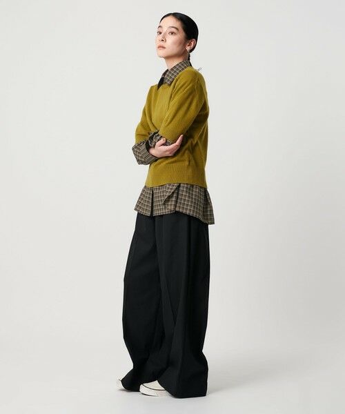 BEAUTY&YOUTH UNITED ARROWS / ビューティー&ユース ユナイテッドアローズ シャツ・ブラウス | ポリエステルウール ローンチェックシャツ | 詳細19