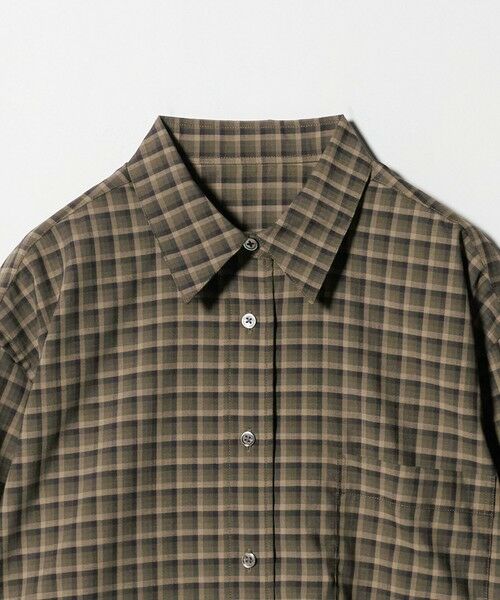BEAUTY&YOUTH UNITED ARROWS / ビューティー&ユース ユナイテッドアローズ シャツ・ブラウス | ポリエステルウール ローンチェックシャツ | 詳細22