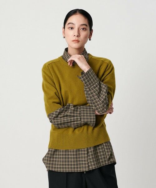 BEAUTY&YOUTH UNITED ARROWS / ビューティー&ユース ユナイテッドアローズ シャツ・ブラウス | ポリエステルウール ローンチェックシャツ | 詳細18