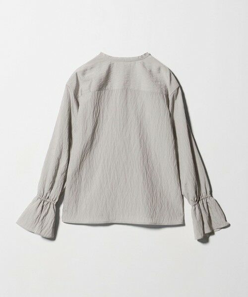 BEAUTY&YOUTH UNITED ARROWS / ビューティー&ユース ユナイテッドアローズ シャツ・ブラウス | ラッフル スキッパーブラウス ウォッシャブル | 詳細15