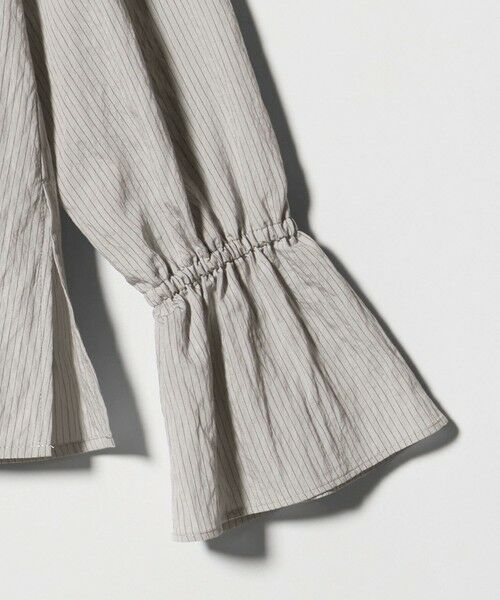 BEAUTY&YOUTH UNITED ARROWS / ビューティー&ユース ユナイテッドアローズ シャツ・ブラウス | ラッフル スキッパーブラウス ウォッシャブル | 詳細18