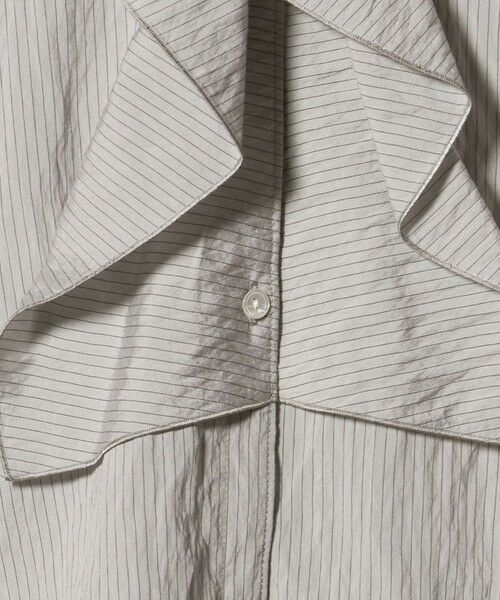 BEAUTY&YOUTH UNITED ARROWS / ビューティー&ユース ユナイテッドアローズ シャツ・ブラウス | ラッフル スキッパーブラウス ウォッシャブル | 詳細20