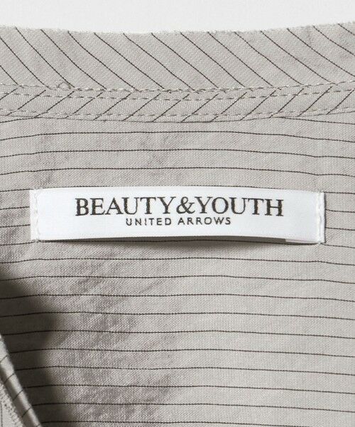 BEAUTY&YOUTH UNITED ARROWS / ビューティー&ユース ユナイテッドアローズ シャツ・ブラウス | ラッフル スキッパーブラウス ウォッシャブル | 詳細21