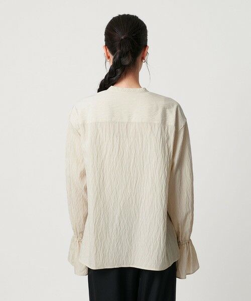 BEAUTY&YOUTH UNITED ARROWS / ビューティー&ユース ユナイテッドアローズ シャツ・ブラウス | ラッフル スキッパーブラウス ウォッシャブル | 詳細26