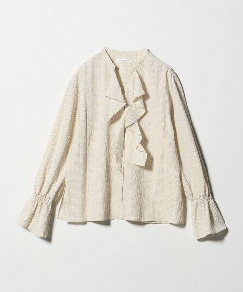 BEAUTY&YOUTH UNITED ARROWS / ビューティー&ユース ユナイテッドアローズ シャツ・ブラウス | ラッフル スキッパーブラウス ウォッシャブル | 詳細27