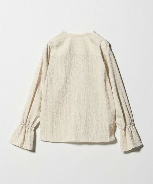 BEAUTY&YOUTH UNITED ARROWS / ビューティー&ユース ユナイテッドアローズ シャツ・ブラウス | ラッフル スキッパーブラウス ウォッシャブル | 詳細28