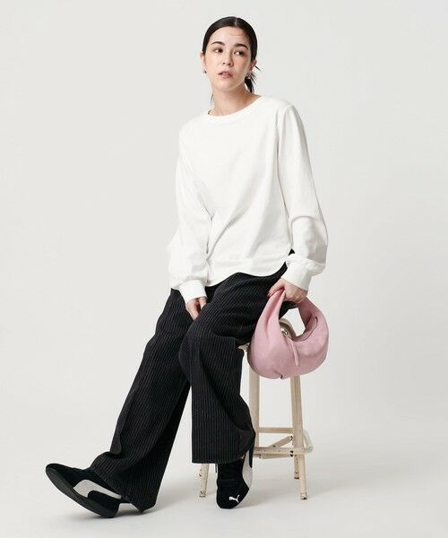 BEAUTY&YOUTH UNITED ARROWS / ビューティー&ユース ユナイテッドアローズ カットソー | ポンチ ラウンドヘム カットソー | 詳細3