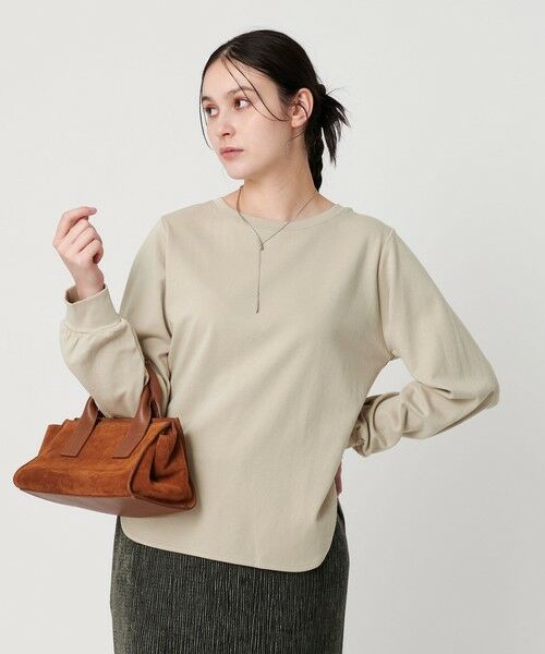 BEAUTY&YOUTH UNITED ARROWS / ビューティー&ユース ユナイテッドアローズ カットソー | ポンチ ラウンドヘム カットソー | 詳細15