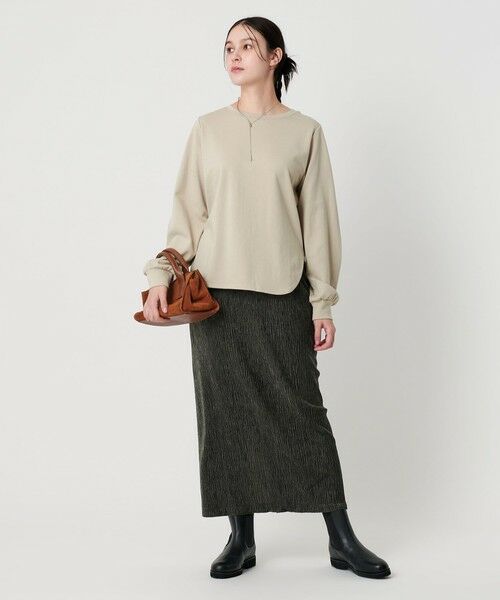 BEAUTY&YOUTH UNITED ARROWS / ビューティー&ユース ユナイテッドアローズ カットソー | ポンチ ラウンドヘム カットソー | 詳細17