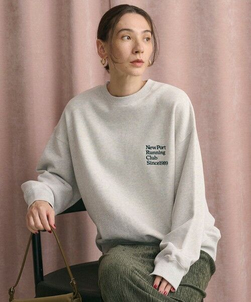 BEAUTY&YOUTH UNITED ARROWS / ビューティー&ユース ユナイテッドアローズ スウェット | コットン裏毛 ロゴスウェット プルオーバー | 詳細4