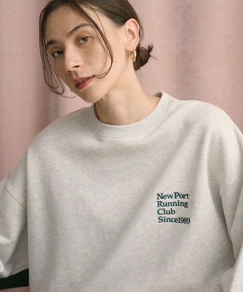 BEAUTY&YOUTH UNITED ARROWS / ビューティー&ユース ユナイテッドアローズ スウェット | コットン裏毛 ロゴスウェット プルオーバー | 詳細6