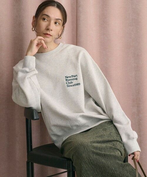 BEAUTY&YOUTH UNITED ARROWS / ビューティー&ユース ユナイテッドアローズ スウェット | コットン裏毛 ロゴスウェット プルオーバー | 詳細2