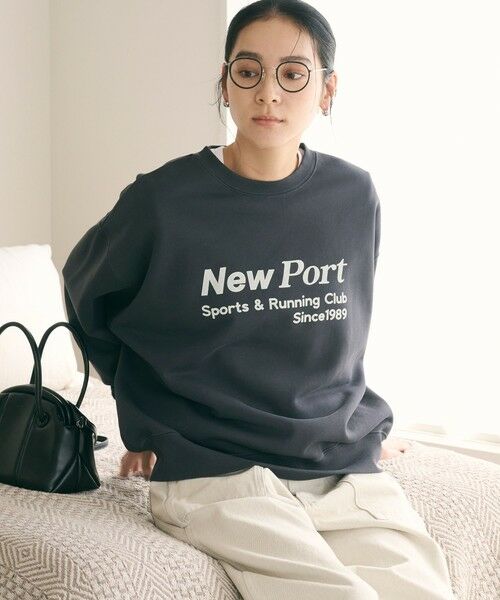 BEAUTY&YOUTH UNITED ARROWS / ビューティー&ユース ユナイテッドアローズ スウェット | コットン裏毛 ロゴスウェット プルオーバー | 詳細9