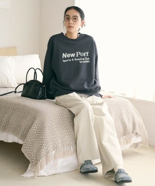 BEAUTY&YOUTH UNITED ARROWS / ビューティー&ユース ユナイテッドアローズ スウェット | コットン裏毛 ロゴスウェット プルオーバー | 詳細12
