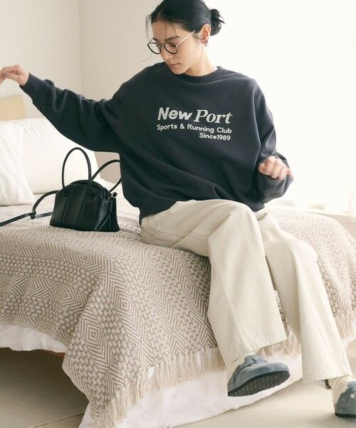 BEAUTY&YOUTH UNITED ARROWS / ビューティー&ユース ユナイテッドアローズ スウェット | コットン裏毛 ロゴスウェット プルオーバー | 詳細11