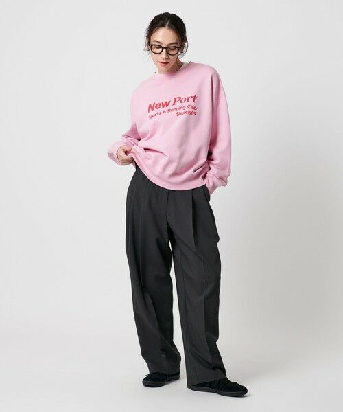 BEAUTY&YOUTH UNITED ARROWS / ビューティー&ユース ユナイテッドアローズ スウェット | コットン裏毛 ロゴスウェット プルオーバー | 詳細23