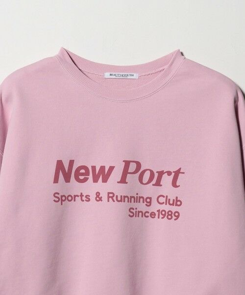 BEAUTY&YOUTH UNITED ARROWS / ビューティー&ユース ユナイテッドアローズ スウェット | コットン裏毛 ロゴスウェット プルオーバー | 詳細29