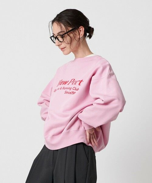 BEAUTY&YOUTH UNITED ARROWS / ビューティー&ユース ユナイテッドアローズ スウェット | コットン裏毛 ロゴスウェット プルオーバー | 詳細20