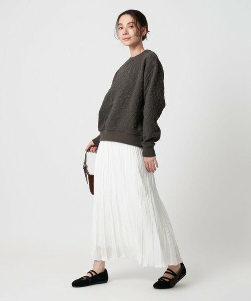 BEAUTY&YOUTH UNITED ARROWS / ビューティー&ユース ユナイテッドアローズ カットソー | ボタニカルジャガード プルオーバー | 詳細20