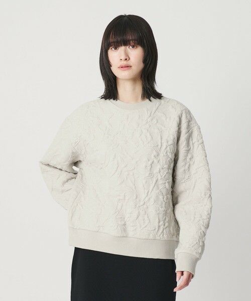 BEAUTY&YOUTH UNITED ARROWS / ビューティー&ユース ユナイテッドアローズ カットソー | ボタニカルジャガード プルオーバー | 詳細29