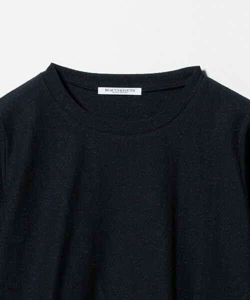 BEAUTY&YOUTH UNITED ARROWS / ビューティー&ユース ユナイテッドアローズ カットソー | コットンポリエステル ラメロングスリーブカットソー | 詳細6