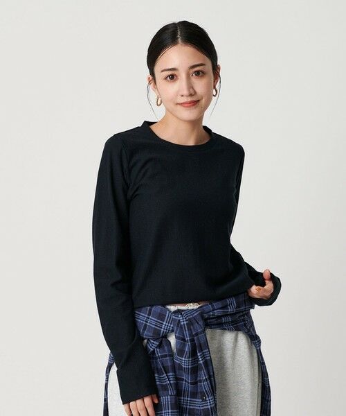 BEAUTY&YOUTH UNITED ARROWS / ビューティー&ユース ユナイテッドアローズ カットソー | コットンポリエステル ラメロングスリーブカットソー | 詳細2