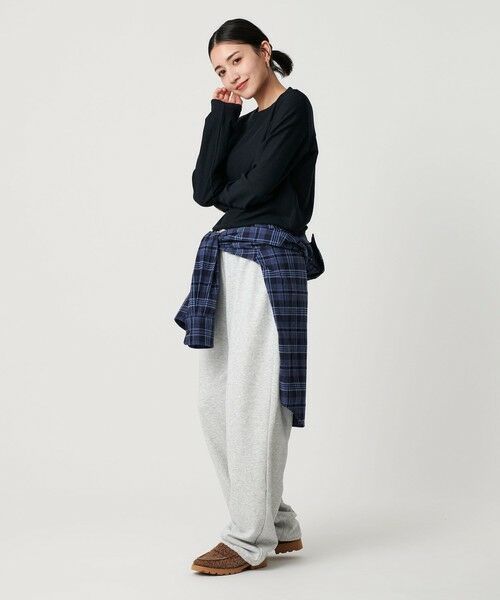 BEAUTY&YOUTH UNITED ARROWS / ビューティー&ユース ユナイテッドアローズ カットソー | コットンポリエステル ラメロングスリーブカットソー | 詳細3