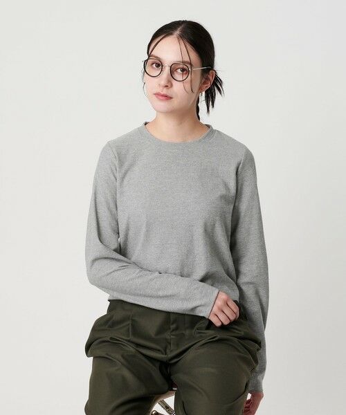 BEAUTY&YOUTH UNITED ARROWS / ビューティー&ユース ユナイテッドアローズ カットソー | コットンポリエステル ラメロングスリーブカットソー | 詳細8