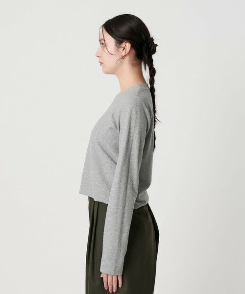 BEAUTY&YOUTH UNITED ARROWS / ビューティー&ユース ユナイテッドアローズ カットソー | コットンポリエステル ラメロングスリーブカットソー | 詳細12