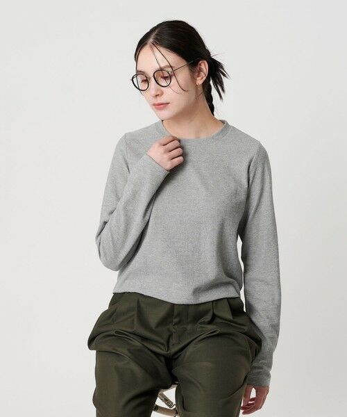 BEAUTY&YOUTH UNITED ARROWS / ビューティー&ユース ユナイテッドアローズ カットソー | コットンポリエステル ラメロングスリーブカットソー | 詳細9
