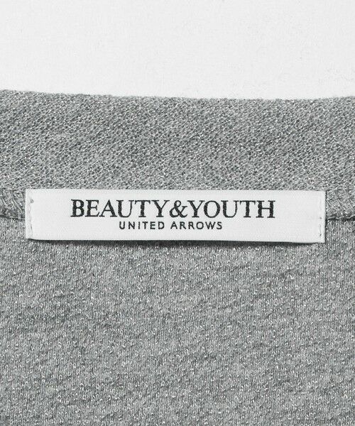 BEAUTY&YOUTH UNITED ARROWS / ビューティー&ユース ユナイテッドアローズ カットソー | コットンポリエステル ラメロングスリーブカットソー | 詳細19