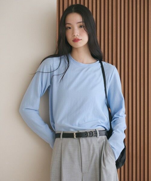 BEAUTY&YOUTH UNITED ARROWS / ビューティー&ユース ユナイテッドアローズ カットソー | コットンポリエステル ラメロングスリーブカットソー | 詳細27