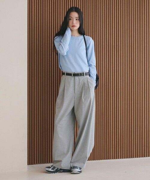 BEAUTY&YOUTH UNITED ARROWS / ビューティー&ユース ユナイテッドアローズ カットソー | コットンポリエステル ラメロングスリーブカットソー | 詳細28