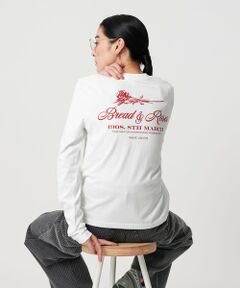 BEAUTY&YOUTH UNITED ARROWS / ビューティー&ユース ユナイテッドアローズ Tシャツ | 【別注】＜WAVE UNION＞プリントロングスリーブTシャツ