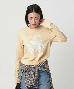 BEAUTY&YOUTH UNITED ARROWS / ビューティー&ユース ユナイテッドアローズ Tシャツ | 【別注】＜WAVE UNION＞プリントロングスリーブTシャツ