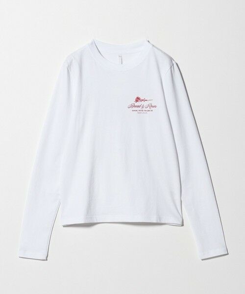 BEAUTY&YOUTH UNITED ARROWS / ビューティー&ユース ユナイテッドアローズ Tシャツ | 【別注】＜WAVE UNION＞プリントロングスリーブTシャツ | 詳細4