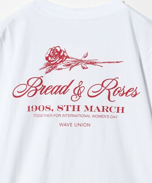 BEAUTY&YOUTH UNITED ARROWS / ビューティー&ユース ユナイテッドアローズ Tシャツ | 【別注】＜WAVE UNION＞プリントロングスリーブTシャツ | 詳細8