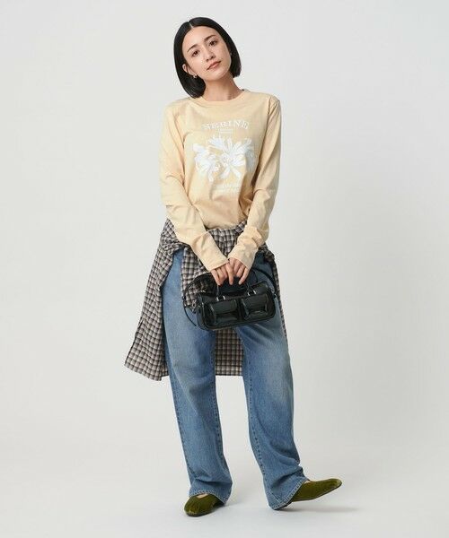 BEAUTY&YOUTH UNITED ARROWS / ビューティー&ユース ユナイテッドアローズ Tシャツ | 【別注】＜WAVE UNION＞プリントロングスリーブTシャツ | 詳細11