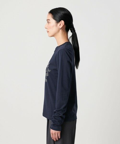 BEAUTY&YOUTH UNITED ARROWS / ビューティー&ユース ユナイテッドアローズ Tシャツ | 【別注】＜WAVE UNION＞プリントロングスリーブTシャツ | 詳細21