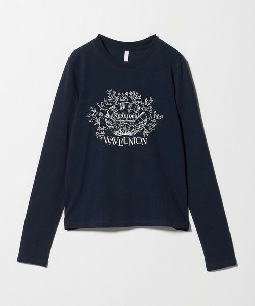 BEAUTY&YOUTH UNITED ARROWS / ビューティー&ユース ユナイテッドアローズ Tシャツ | 【別注】＜WAVE UNION＞プリントロングスリーブTシャツ | 詳細23