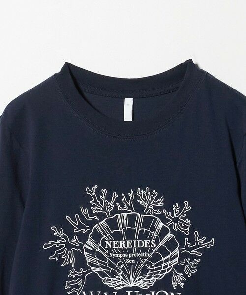 BEAUTY&YOUTH UNITED ARROWS / ビューティー&ユース ユナイテッドアローズ Tシャツ | 【別注】＜WAVE UNION＞プリントロングスリーブTシャツ | 詳細25