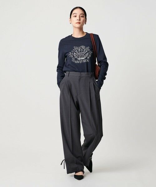 BEAUTY&YOUTH UNITED ARROWS / ビューティー&ユース ユナイテッドアローズ Tシャツ | 【別注】＜WAVE UNION＞プリントロングスリーブTシャツ | 詳細18