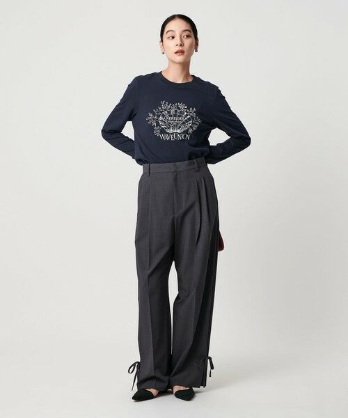 BEAUTY&YOUTH UNITED ARROWS / ビューティー&ユース ユナイテッドアローズ Tシャツ | 【別注】＜WAVE UNION＞プリントロングスリーブTシャツ | 詳細19