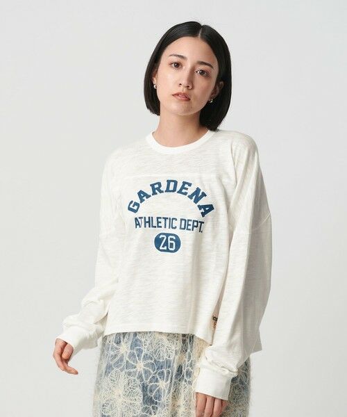 BEAUTY&YOUTH UNITED ARROWS / ビューティー&ユース ユナイテッドアローズ Tシャツ | 【別注】＜Collegiate Pacific＞フットボール ロングスリーブTシャツ | 詳細2