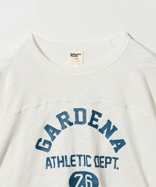 BEAUTY&YOUTH UNITED ARROWS / ビューティー&ユース ユナイテッドアローズ Tシャツ | 【別注】＜Collegiate Pacific＞フットボール ロングスリーブTシャツ | 詳細9