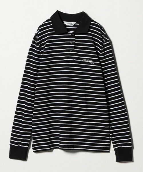 BEAUTY&YOUTH UNITED ARROWS / ビューティー&ユース ユナイテッドアローズ ポロシャツ | ＜MOONSUN＞ボーダー ロングスリーブポロシャツ | 詳細9