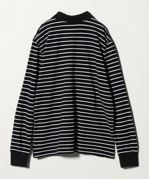 BEAUTY&YOUTH UNITED ARROWS / ビューティー&ユース ユナイテッドアローズ ポロシャツ | ＜MOONSUN＞ボーダー ロングスリーブポロシャツ | 詳細10